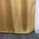 Атласные шторы ALBO золотистые 150×270 см, комплект 2 шт. (SH-F-9) - изображение 3