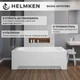 Ванна акриловая Helmken Edelva 160x70 см (8811FA8319) комплект 2 в 1: прямоугольная ванна, ножки - изображение 5