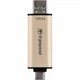 USB флеш накопитель Transcend 128GB JetFlash 930 Gold-Black USB 3.2/Type-C (TS128GJF930C) - изображение 5