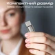 Перехідник адаптер Promate Link-Ci Lightning to USB Type C (F/M) Grey (link-ci) - зображення 5