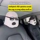Чехлы «Балаклавы» на подголовники авто AvtoSpenk, 2 шт., 20х40 см, белые - изображение 5