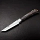 Нож Складной GW S112 с Деревянной рукоятью и Удлиненным лезвием Tanto Сталь 440С - изображение 1