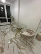 Стілець Just Sit IMPERIA velvet Бежевий для вітальні, золоті ніжки, велюрове сидіння GLAMOUR LOFT - зображення 7