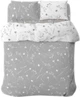 Пододеяльник Home Line полуторный 145x215 см Серый Бязь (165386 HL) - изображение 1