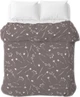 Пододеяльник Home Line полуторный 145x215 см Лилово-кремовый Бязь (183216 HL) - изображение 1