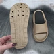 Шлепанцы сланцы женские Progress кофейные пенковые на платформе 36р (22 см) 4768 - изображение 8