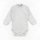 Боди Dexter`s детское с длинным рукавом gray 98 см - изображение 1