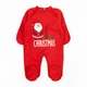 Ясельний чоловічок з принтом Santa та начісом Dexter`s 56 Червоний (d354-61-56-sm) - изображение 1