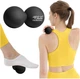 Масажний м'яч подвійний 4FIZJO Lacrosse Double Ball 6.5 x 13.5 см Black (P-5907222931226) - зображення 1