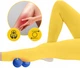 Масажний м'яч подвійний 4FIZJO Lacrosse Double Ball 6.5 x 13.5 см Blue (P-5907739314321) - зображення 2