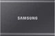 Накопичувач зовнішній SSD 2.5" USB 4.0TB Samsung T7 Titan Gray (MU-PC4T0T/WW) - зображення 1