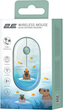 Миша 2E MF300 Capybara Silent WL BT Tangerine (2E-MF300WCAPIBARAGN) - зображення 2