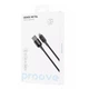 Кабель Proove Dense Metal Lightning 2,4A (1m) Black (CCDM20001101) - изображение 5