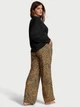 Фланелева Піжама леопард Victoria's Secret Flannel Long-Sleeve Tee-Jama Set XS - изображение 3