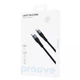 Кабель Proove Light Silicone Type-C to Type-C 60W (1m) Black - зображення 2
