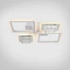 Люстра VALESO V K28917-2+2 WT с пультом светодиодная LED на кухню, для гостинной, для спальни - изображение 1