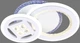 Люстра VALESO V 3253-1+1C WH светодиодная LED на кухню, для гостинной, для спальни - изображение 2