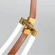 Люстра VALESO THD63856-1500 30W коричневая на кухню, для гостинной, для спальни - изображение 3