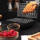 Мультимейкер Tecro TMM-201BS (гриль, сендвичница, бутербродница, вафельница) 3 в 1 - зображення 5