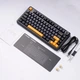 Механічна клавіатура Aula F75 Thunder Black перемикачі Leobog GreyWood V3 - зображення 6