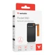 Кишеньковий накопичувач Verbatim Pocket SSD 2ТБ з брелком і кріпленням для кабелю чорний/помаранчевий (32197) - изображение 4
