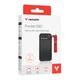 Кишеньковий накопичувач Verbatim Pocket SSD 2ТБ з брелком і кріпленням для кабелю чорний/червоний (32196) - изображение 4