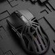 Бездротова ігрова миша для комп'ютера / ноутбука / планшета SMAILWOLF RS8 Bluetooth мишка з USB приймачем і LED-підсвічуванням, 12.5х6.5х4 см, чорна (99089321) - зображення 1