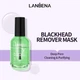 Маска-сыворотка для удаления черных точек глубокая очистка LANBENA Blackhead Remover Mask №1 17 ml с бумажными полосками - изображение 4