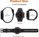 Смарт-часы 1.3" Vigorun YG-SW01 / GPS / Wi-Fi / Bluetooth / Влагозащита 5 АТМ / Быстрая зарядка / Black Б/В - изображение 9