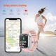 Смарт-часы Motast Smartwatch P22D 1.7" Серебряно-розовый - изображение 3