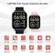 Смарт-годинник Motast Smartwatch P22D 1.7" Чорний Б/В - зображення 2