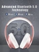Бездротові навушники Mpow 059 Lite BH451 / Bluetooth 5.0 / Активне шумозаглушення / До 60 годин роботи від акумулятора / Рожеві Б/В - зображення 2