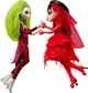 Набор коллекционных кукол Монстер Хай Битлджус и Лидия Дитц Monster High Skullector Beetlejuice & Lydia Deetz Mattel (HYV96) - изображение 3