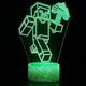 3D нічник Minecraft Classic, сенсорна нічна лампа Майнкрафт, 7 кольорів, регулюється яскравість, ефект мерехтіння, Panalisa (99711012) - зображення 1