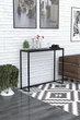 Консольний столик в стилі лофт EcoLoft DSP-1157 Чорний - зображення 1