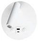 Светильник настенный светодиодный Luminaria CHARG 8W WHITE 145x80 3000K 220V IP20 - изображение 1