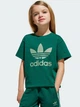 Детский летний комплект (футболка + шорты) Adidas Short Tee Set JC9159 98-104 см Зеленый/Белый/серебристый (4067902619620) - изображение 5
