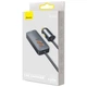 Автомобільний зарядний пристрій Baseus Share Together PPS multi-port Fast charging with extension cord 120W 2U+2C Gray (CCBT-A0G) - изображение 2