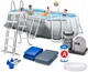 Каркасный бассейн Prism Frame Oval Pool Intex 26796 (503 x 274 x 122см) - изображение 1