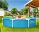 Каркасный бассейн Metal Frame Pool Intex 28205 (Диаметр 244 x Высота 51см) - изображение 1