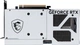 Відеокарта MSI PCI-Ex GeForce RTX 5070 Ventus 2X OC White 12GB GDDR7 (192bit) (2557/28000) (HDMI, 3 x DisplayPort) (RTX 5070 12G VENTUS 2X OC WHITE) - зображення 3