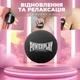 Массажный силиконовый мяч PowerPlay PP-4354 Silicone Lacrosse Ball (6.5 см) Черный (PP-4354_Black) - изображение 3