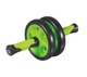 Колесо для пресса двойное PowerPlay 4327 Dual-Core Ab Wheel Черно-зеленое (PP_4327_Black/Green) - изображение 3