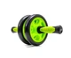 Колесо для пресса двойное PowerPlay 4327 Dual-Core Ab Wheel Черно-зеленое (PP_4327_Black/Green) - изображение 2