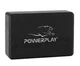 Блок для йоги PowerPlay 4006 Yoga Brick Черный (PP_4006_Black) - изображение 1