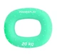 Эспандер кистевой силиконовый PowerPlay PP-4337 Hand Grip Medium 20 кг Зеленый (PP_4337_Green_20kg) - изображение 1