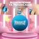 Массажный силиконовый мяч PowerPlay PP-4354 Silicone Lacrosse Ball (6.5 см) Синий (PP-4354_Blue) - изображение 4