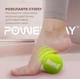 Масажний силіконовий м'яч PowerPlay PP-4354 Silicone Lacrosse Ball (6.5 см) Зелений (PP-4354_Green) - зображення 3