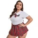 Костюм відвертий жіночий учениця Size+ XXL - зображення 1