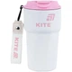 Термокружка Kite K25-1220-3, 450 мл, біло-рожева - зображення 1